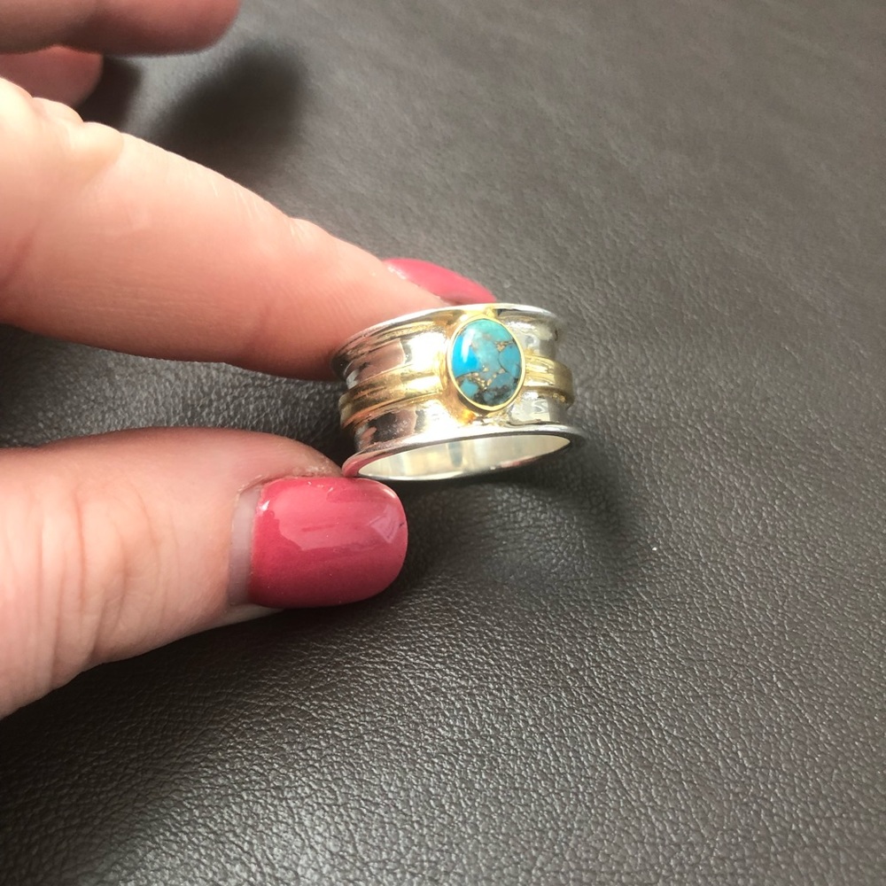 Sterling Silver & Turquoise Ring